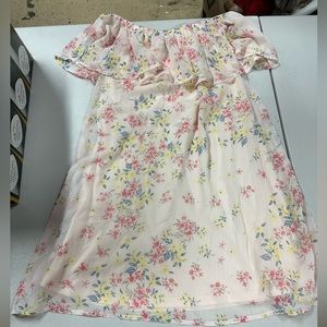 Light pink floral dress